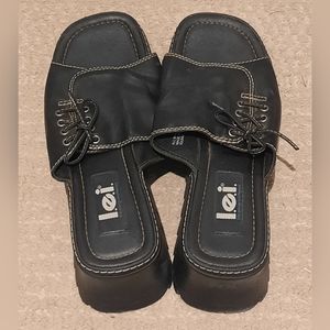 LEI Platform Sandals